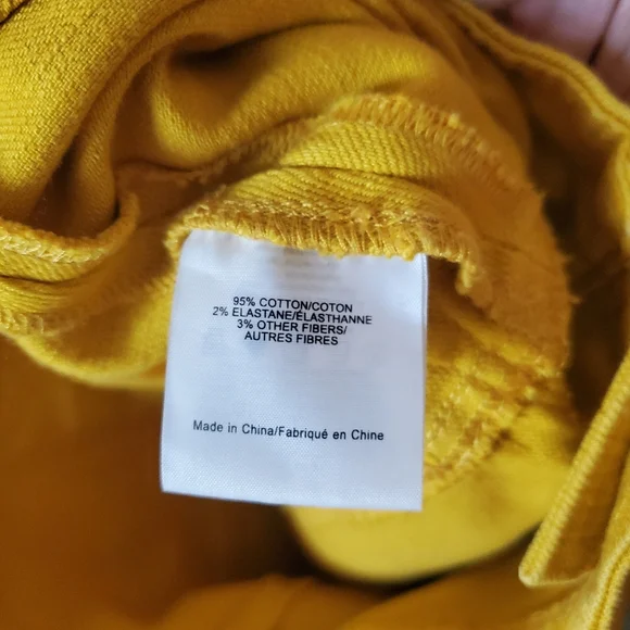 Tory Burch Yellow Denim Skirt - Picture 4 of 4